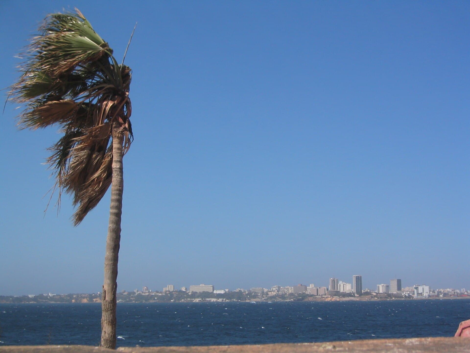 View of the Plateau district, downtown Dakar